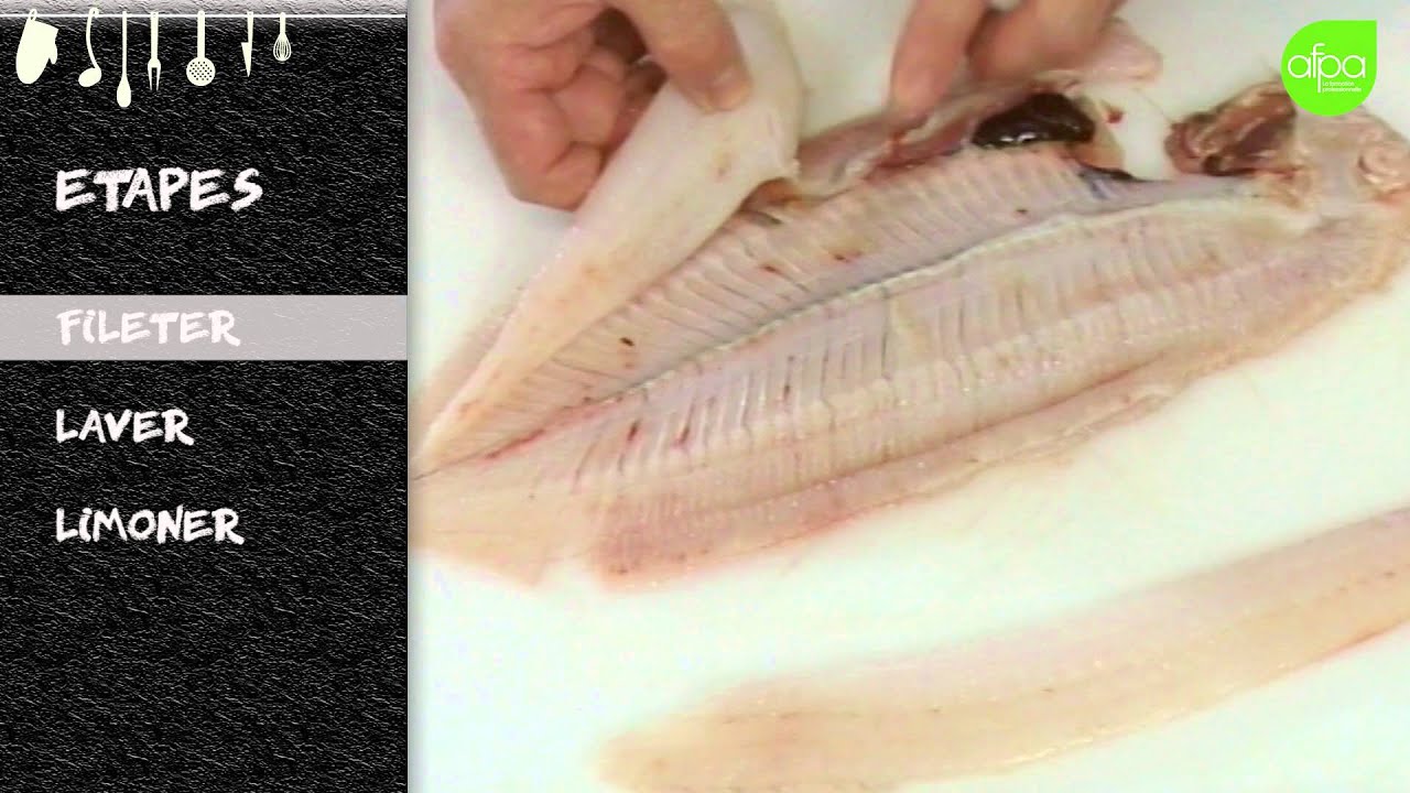 Fileter un poisson plat