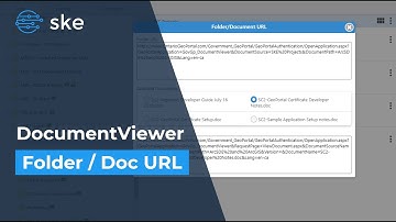 DocumentViewer -  Folder Document URL