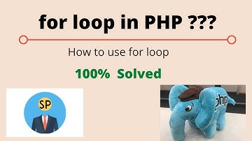 What is for loop in php | Why we define for loop in php | Basic Syntax of for loop | for loop in php