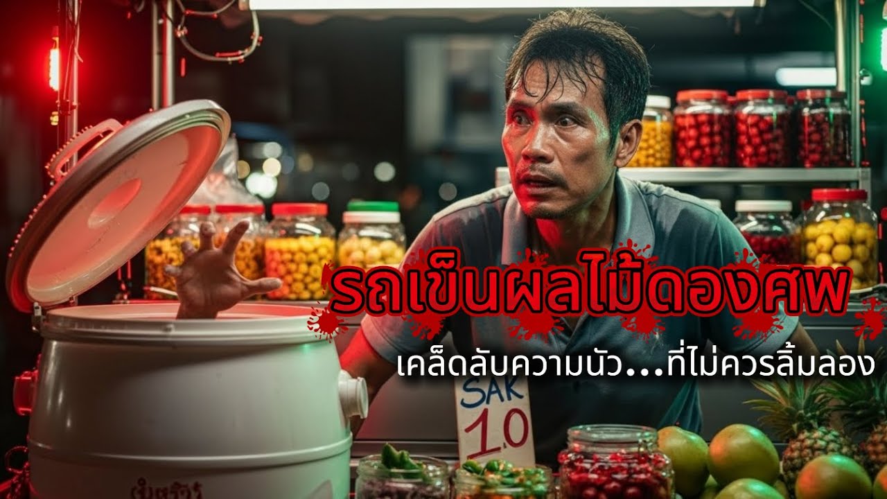 รถเข็นผลไม้ดองศพ: เคล็ดลับความนัว...ที่ไม่ควรลิ้มลอง