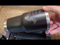 Laser Engraving A 30 Ounce Tumbler