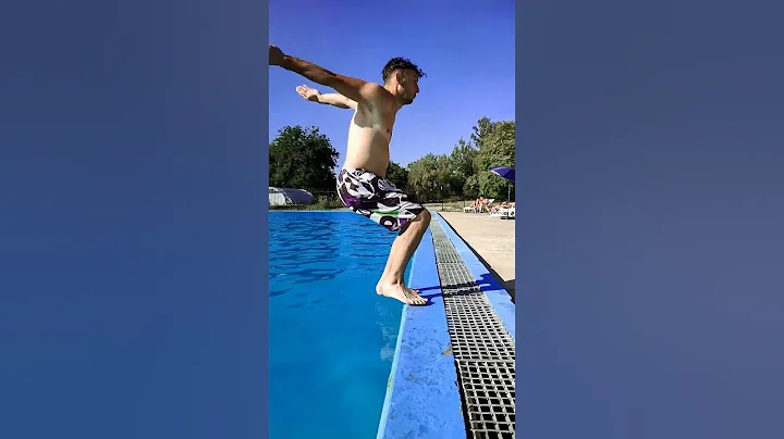Backflip #backflip #water #pool #summer #short