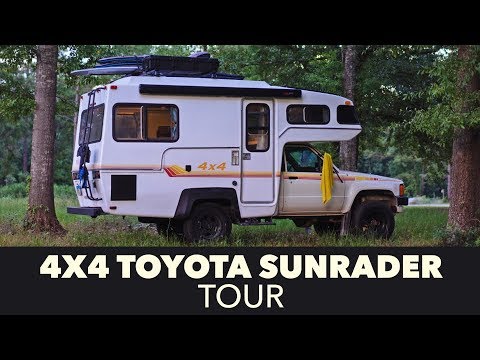 4x4 Toyota Sunrader Tour After Restoration Youtube