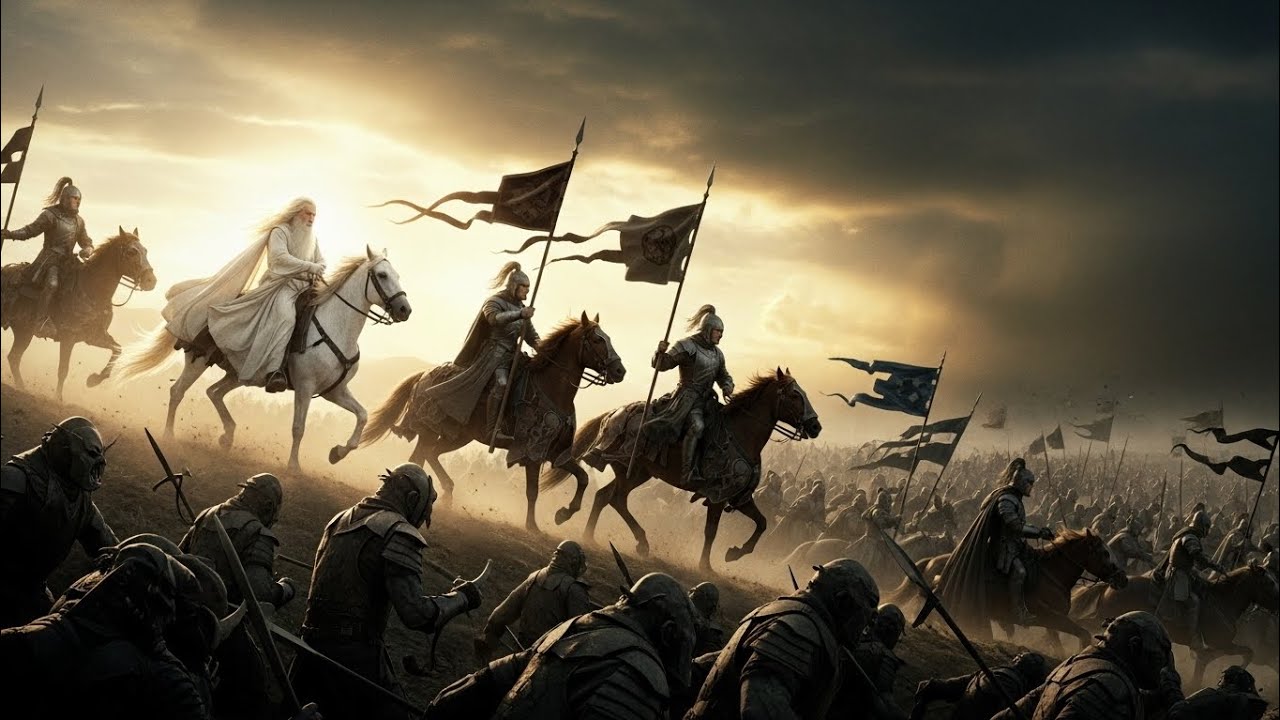 “The Battle of Helm’s Deep – Lord of the Rings Epic Reimagined” - YouTube