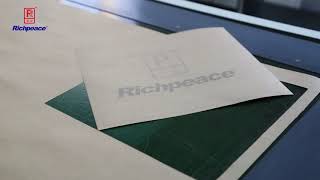 Richpeace Flatbed Ink Plotter Cutter  Cutting by Print Pattern position