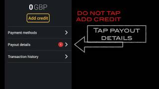 TAXIAPP UK  ADD PAYOUT DETAILS screenshot 5