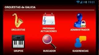 Orquestas de Galicia (Aplicación Android) Versión 1.1 screenshot 4