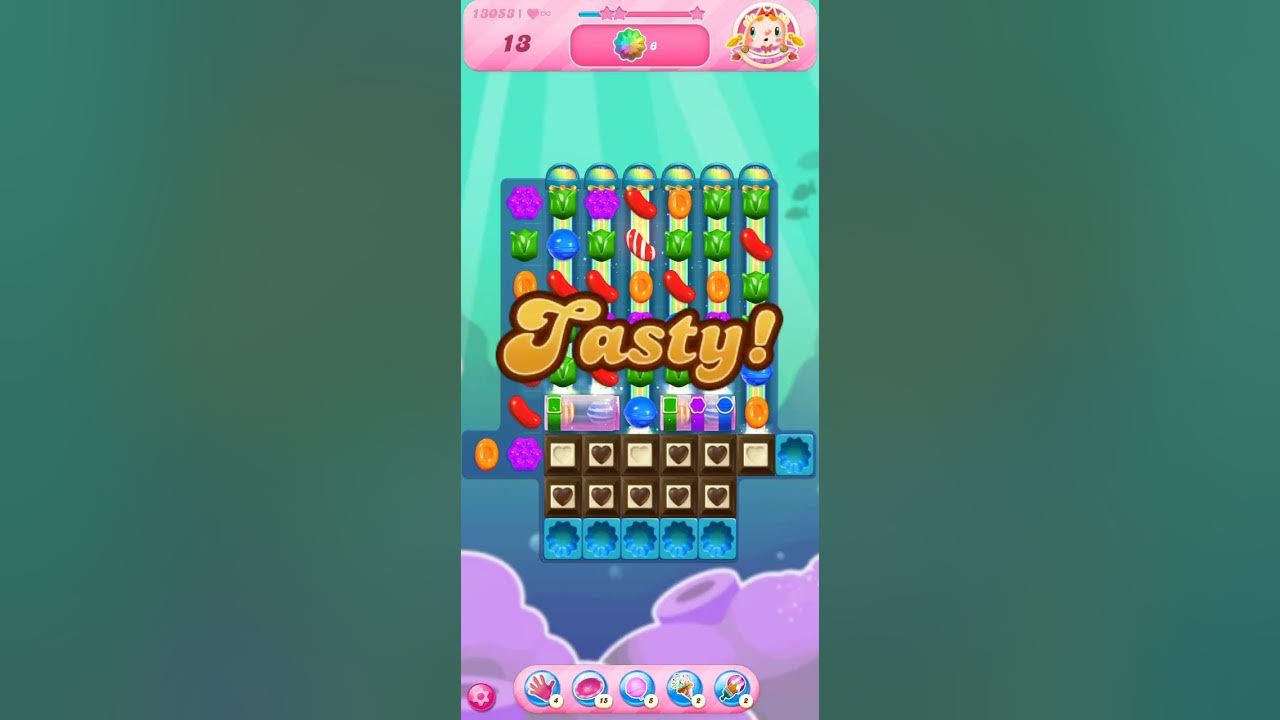 Candy crush chocolate level //Level 13053 // Amazing level //candy
