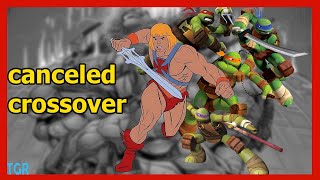 A Cancelled He Man And Ninja Turtles Crossover