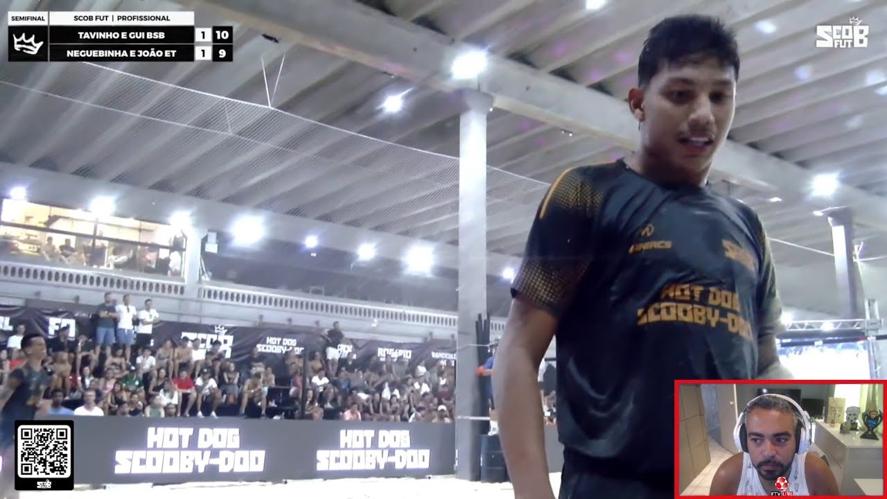 SEMI ÉPICA - Tavinho e Gui Bsb x João ET e Neguebinha - Semifinal Scobfut - React FTV Ep. 964