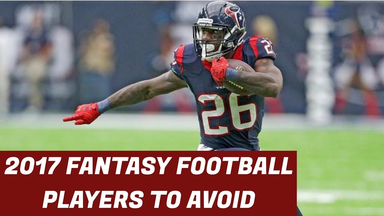 2017 Fantasy Football: Players To Avoid In Drafts