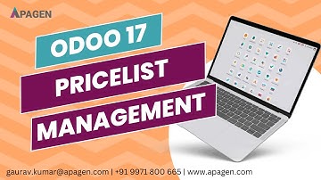 How to manage price list of product by #odoo17  | Odoo 17 Sales Module