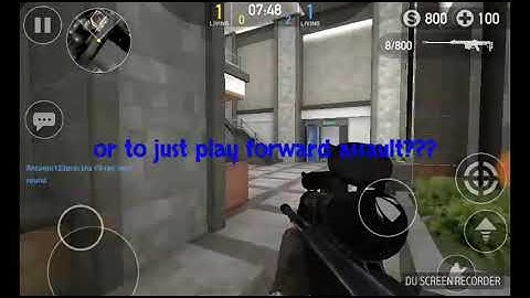 1v1 sniping on forward assault