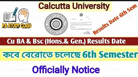 CU 6th sem result date 2023 | BA/Bcom/Bsc | CU EVEN SEM RESULT | 5th sem Review result?
