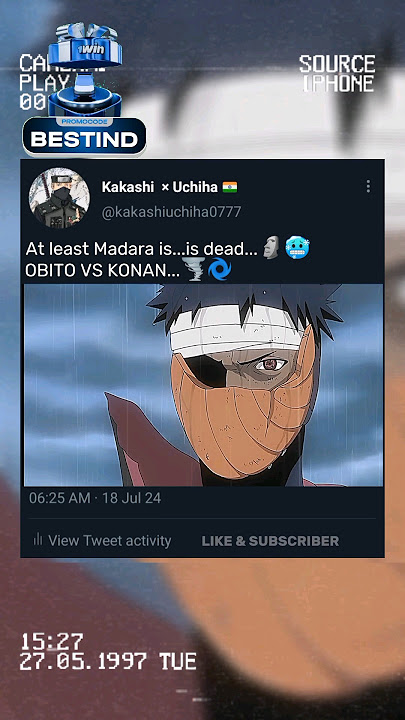 OBITO VS KONAN 🌪️🧻