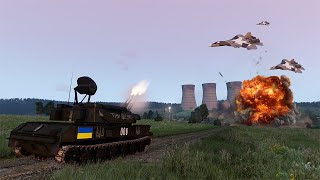 Russia's Advanced Fighter Jets Fail To Retake Ukraine Nuclear Power Plant - Arma 3