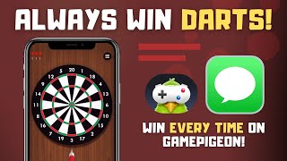 How to ALWAYS Win Darts on GamePigeon! | iMessage Games (2024) screenshot 3