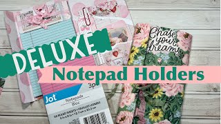 Deluxe Pocket Notepad Holders ✨ Using Dollar Tree Notepads | TUTORIAL