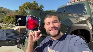 How to Install YITAMOTOR Toyota Tacoma Fleetside 5 ft Bed Soft #Tri-FoldTonneau Cover? screenshot 5