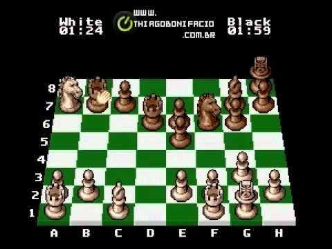 Zerando The Chessmaster (SNES) em 06 minutos - Level of Play Is 2 [TAS] 