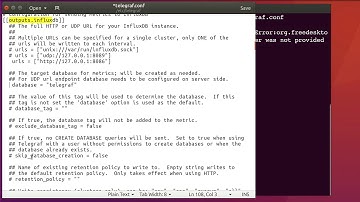 Lab6: Edit Telegraf config
