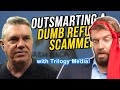 Scammer mule bust with trilogy media