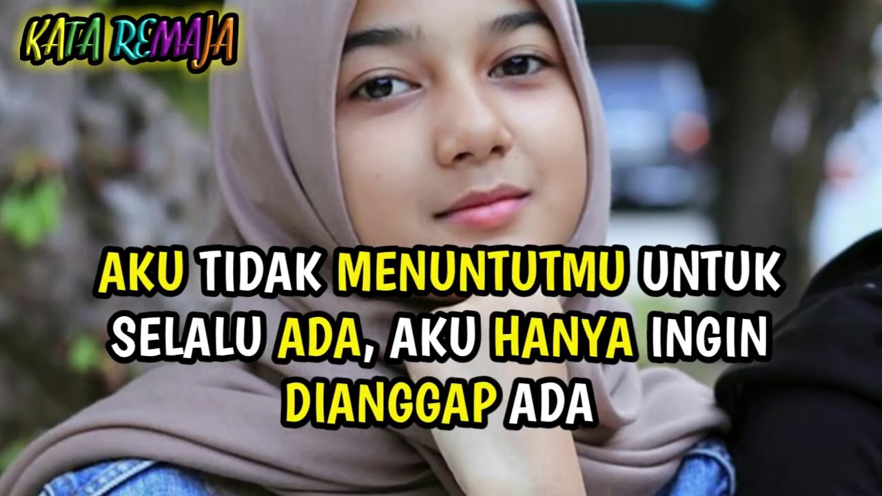 Kata Kata Remaja Bijak Kekinian 4 Youtube