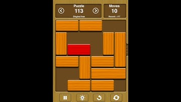 Unblock Me Solutions for original free level #113