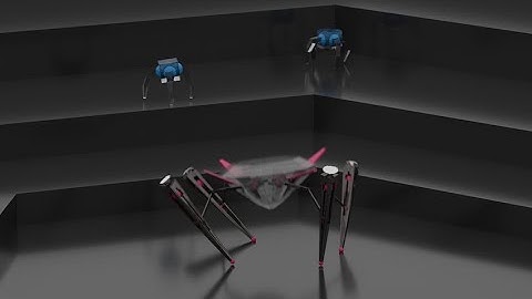 Spider bots #blender