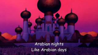 Arabian nights Aladdins