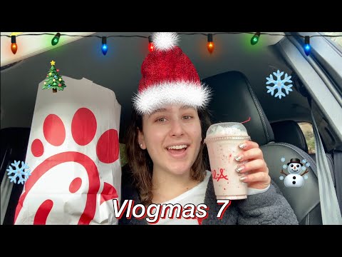 Final exams, workout, chick fil a, etc. (Vlogmas ep. 7)