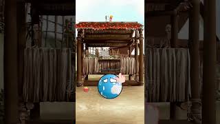 Anomali Tung Tung Sahur  Menyerang Saung Upin Ipin