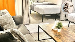 Two Bedroom Villa Studio with fireplace Living room Detroit MI United States Hotel Review