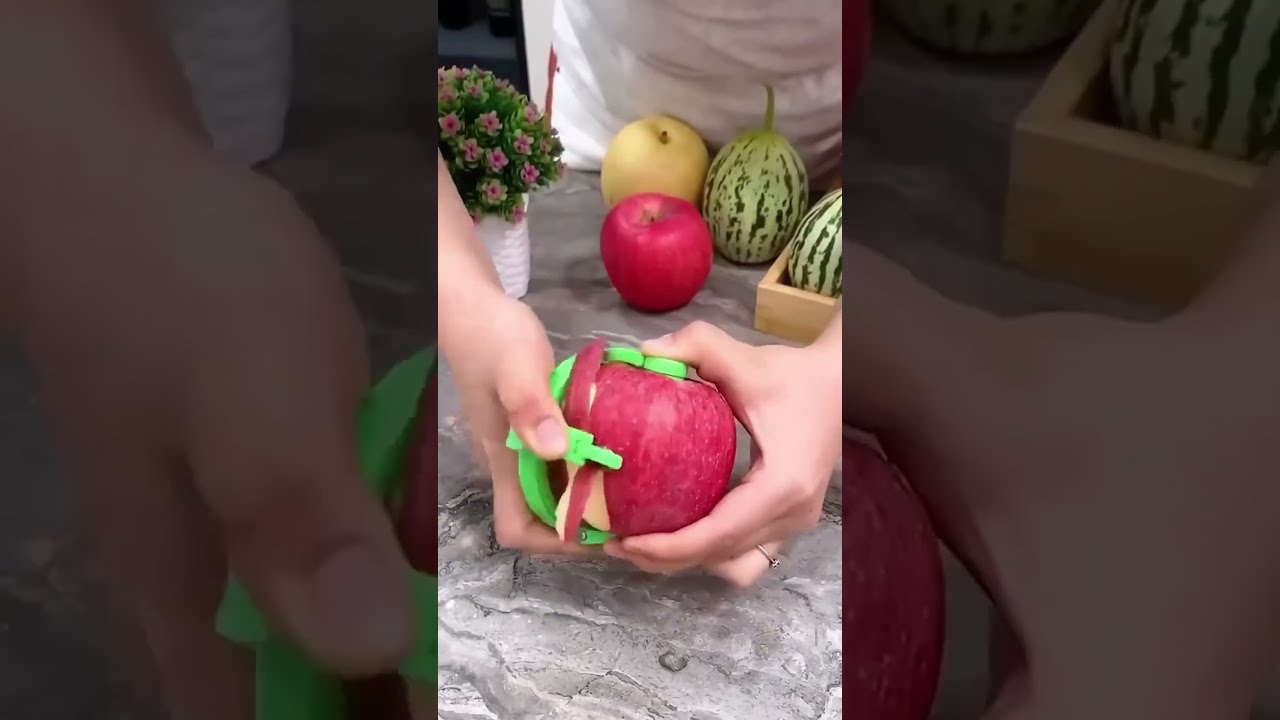 Product Link In Bio 2177 Mini Handheld Easy Fruit Peeler Gadget