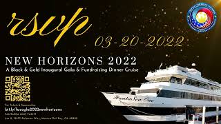New Horizons 2022 Black and Gold Inaugural Gala & Fundraising Dinner Cruise Teaser Video