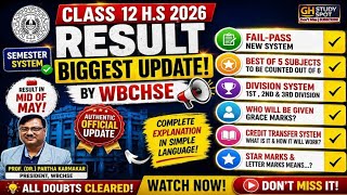 HS Result 2026🔥Biggest Update|WBCHSE New Rules,Grace Marks,Best of 5 Sub📚,Credit System &amp; Division ✅
