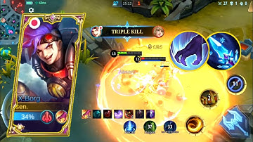 WTF DAMAGE!! JUNGLE XBORG + ALL DAMAGE BUILD IS SO OP!! | MLBB
