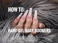 Learn With Little Luxuries How To: Hard Gel Baby Boomer Nails