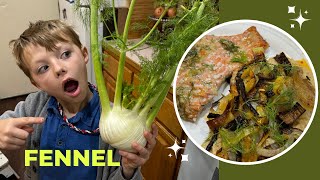🇮🇹 American Kids Cook With Fennel | Food 195 of 1000