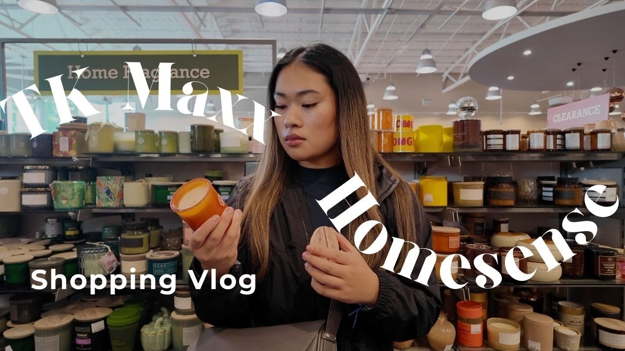 Come with me to TK Maxx and Homesense | Browsing Beauty, Candles | Cosy, Autumnal Shopping Vlog
