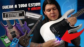 GUITARRA CON EFECTOS INTEGRADOS PARA ROCK Y METAL!!! 🔥 GTRS M800