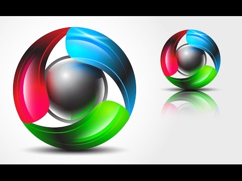 Create 3D Logo Design - Chrome