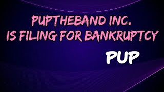 PUP - PUPTHEBAND Inc. Is Filing For Bankruptcy (Lyrics)