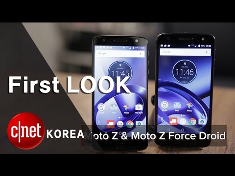 자유자재로 변신하는 모듈식 스마트폰, 모토Z  Motorola s ambitious Moto Z and Z Force put you in control