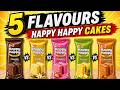 5 Happy Happy Cakes Flavours 🤯 कौन सा सबसे Best है?