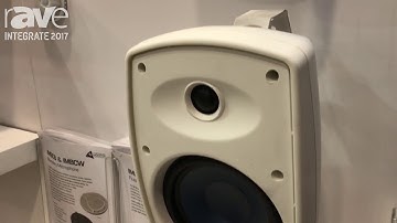 Integrate 2017: Australian Monitor Shows Flex Series of Indoor/Outdoor Speakers on the Hill Stand