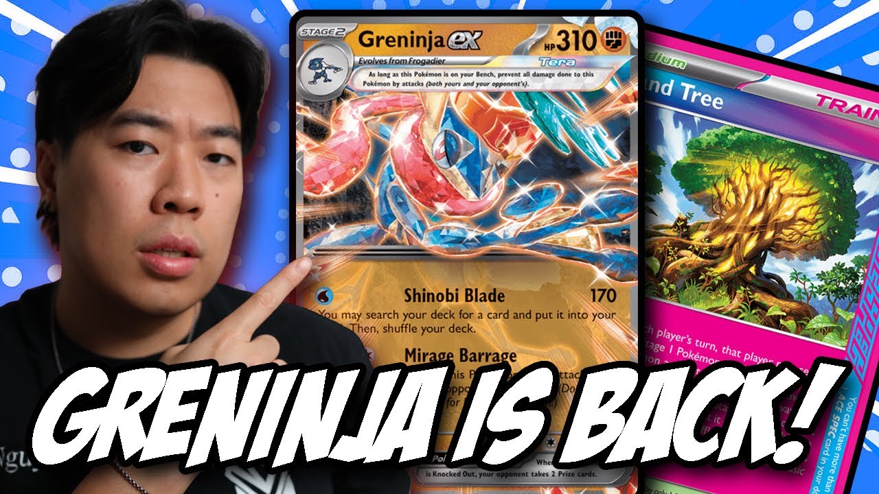 Новый способ игры этой колодой! | Геймплей Greninja Ex Pokémon TCG LIVE