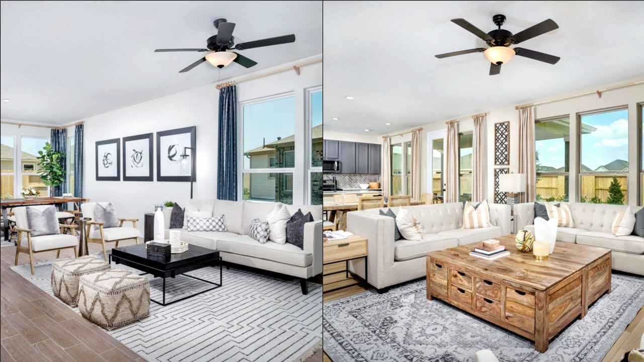 New Home Tours | Neutral Decor Interior Design Inspiration - YouTube
