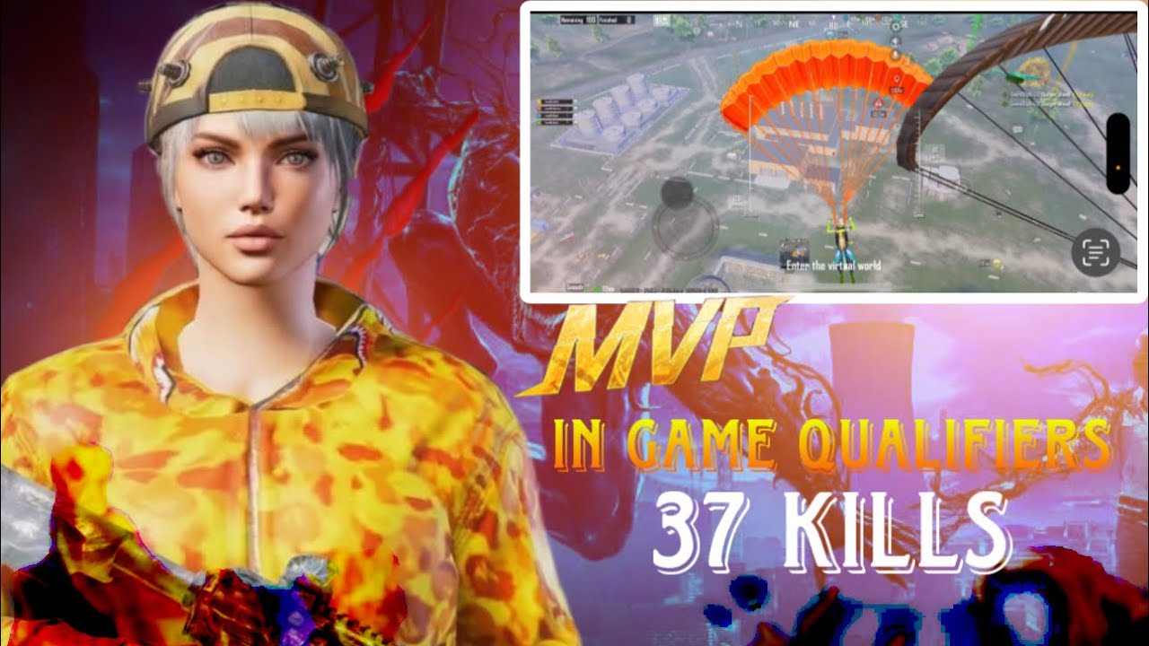 IN GAME QUALIFIERS MATCH 2 37 KILLS 🔥 WWCD DROP CRASH | BGMI | - YouTube