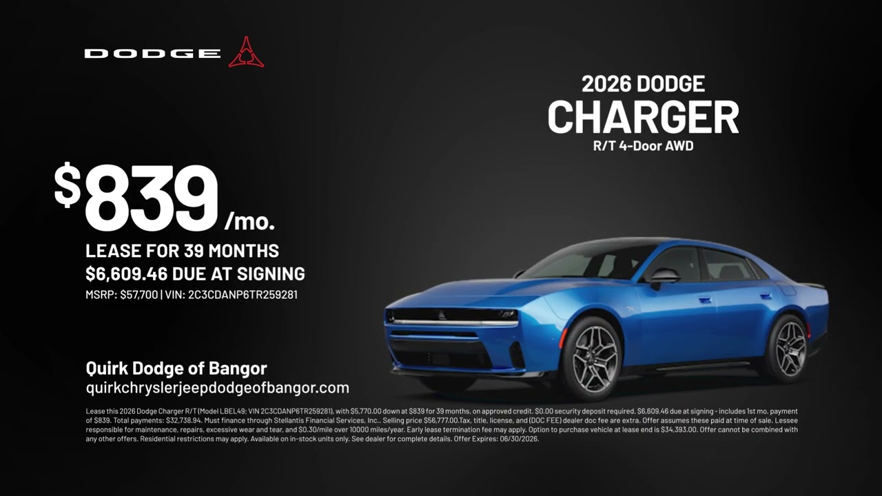 Dodge 06/03/2026 7487038 - YouTube